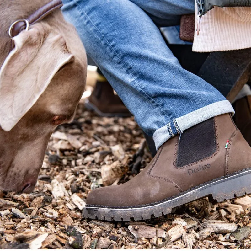 Omnio Chelsea Boots in Nubuck